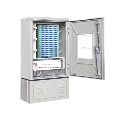 کابینت FTTH طبقه ایستاده SM / MM جعبه خارجی دیواری فیبر نوری