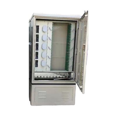 کابینت فیبر نوری فضای باز FTTX FDT SC پورت 288 فیبر ضد آب