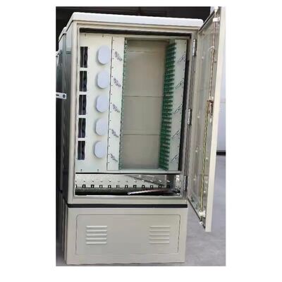 کابینت فیبر نوری فضای باز FTTX FDT SC پورت 288 فیبر ضد آب