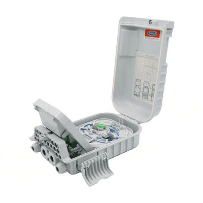 جعبه تقسیم فیبر نوری FTTx 1x8 PLC IP68 16 هسته ای