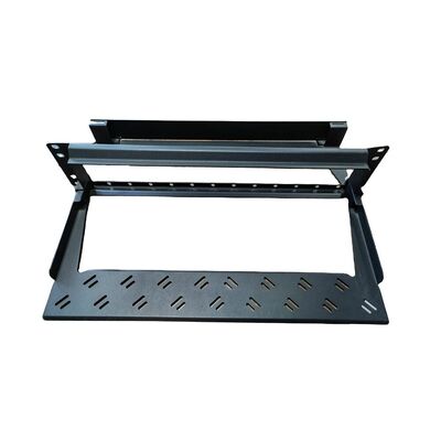پچ پنل سیاه MPO MTP 96F 1U LC پچ پنل Shelf Modular