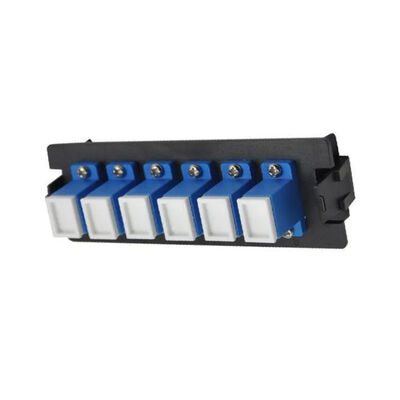 MPO Optical Fiber Termination Box اسپلایس پچ پنل 24 Port SC Simplex