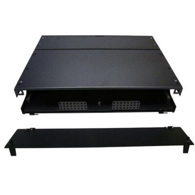 LGX 2U Rack Mount محفظه فیبر 6 آداپتور Panel LC UPC دوبلکس 6 Slots 72F