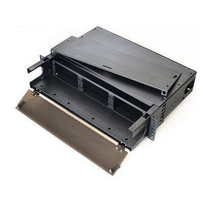 2U MPO MTP پچ پنل APC SC دوبلکس محفظه فیبر Rack Mount