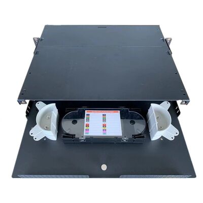 2U MPO MTP پچ پنل APC SC دوبلکس محفظه فیبر Rack Mount