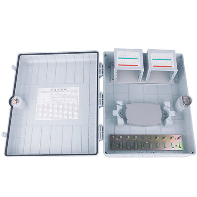 LGX PLC فیبر نوری اسپلیتر APC / UPC 1x64 PLC شکاف خاکستری روشن