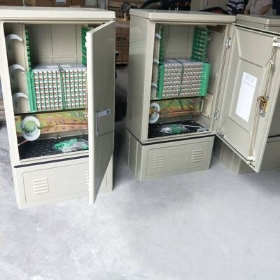 FC SMC فیبر نوری کابینت FDH فضای باز توزیع فیبر کابینت 144 هسته