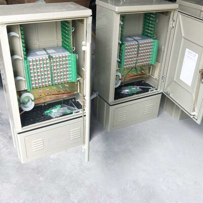 FC SMC فیبر نوری کابینت FDH فضای باز توزیع فیبر کابینت 144 هسته