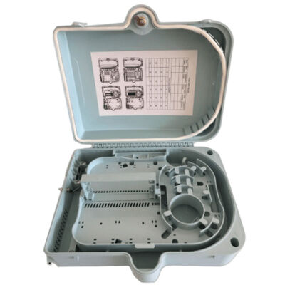 جعبه شکاف فیبر نوری 16F 1x16 شکاف پایه دیواری ضد آب IP66