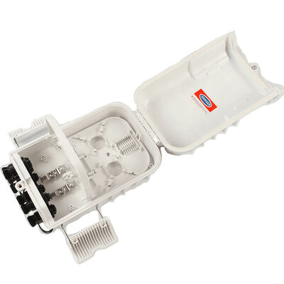 محفظه پایانه نوری خاکستری با 8 پورت فیبر ABS PLC IP65