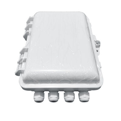 جعبه شکاف فیبر نوری SC 1x8 PLC IP65 دیواری 12 هسته ای