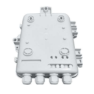 جعبه شکاف فیبر نوری SC 1x8 PLC IP65 دیواری 12 هسته ای