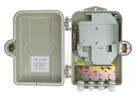 SMC Outdoor Fiber Optic Distribution Box Junction 24 Cores IP65