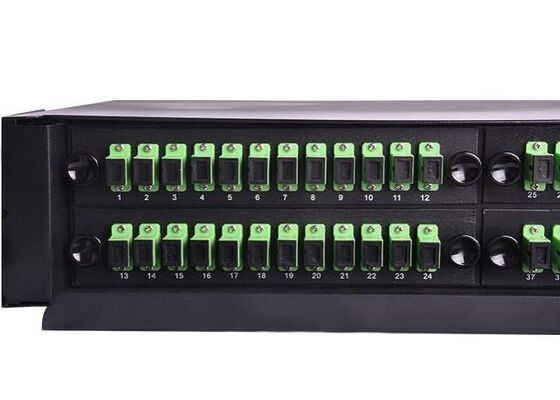 Fc Rack Mounted Fiber Optic پچ پنل ODF 19 Inch 48 Mouth Pull Type