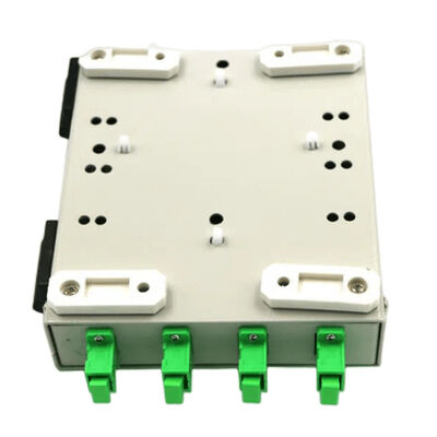 Mini Wall Mount 4 Port Fiber Termination Box SC Clamshell FTTD