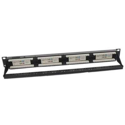 پچ پنل UTP 24 پورت CAT6 1U کیستون پچ پنل Blank RJ45
