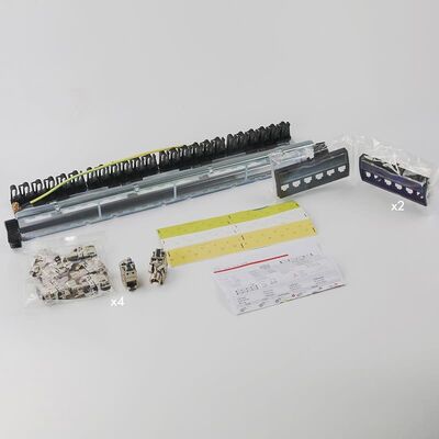 پچ پنل شبکه UTP یکپارچه پچ پنل RJ45 1U 24 پورت
